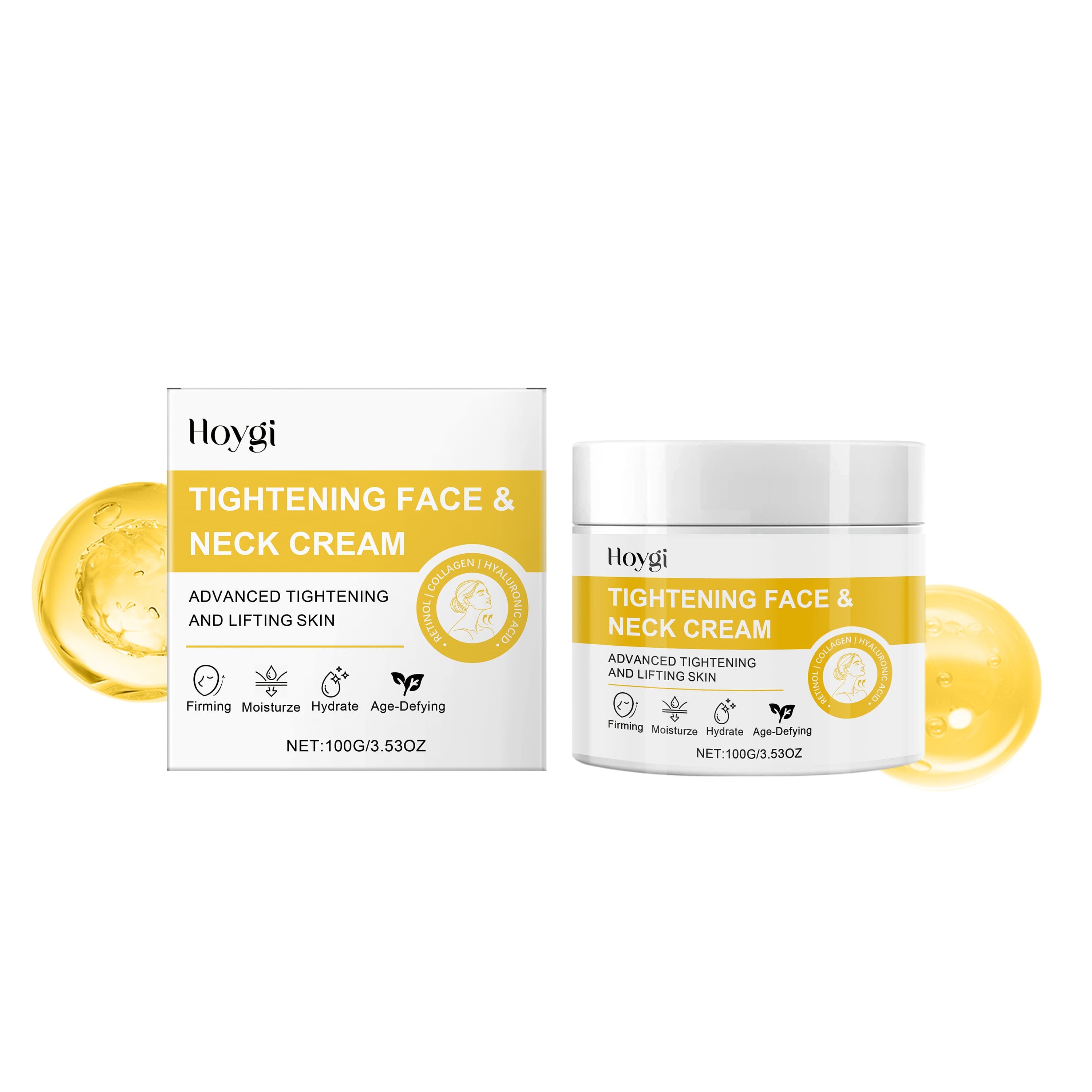 Lifting and Firming Neck Cream, 100G, Neck Care, Dietary Supplement for Daily Wellness