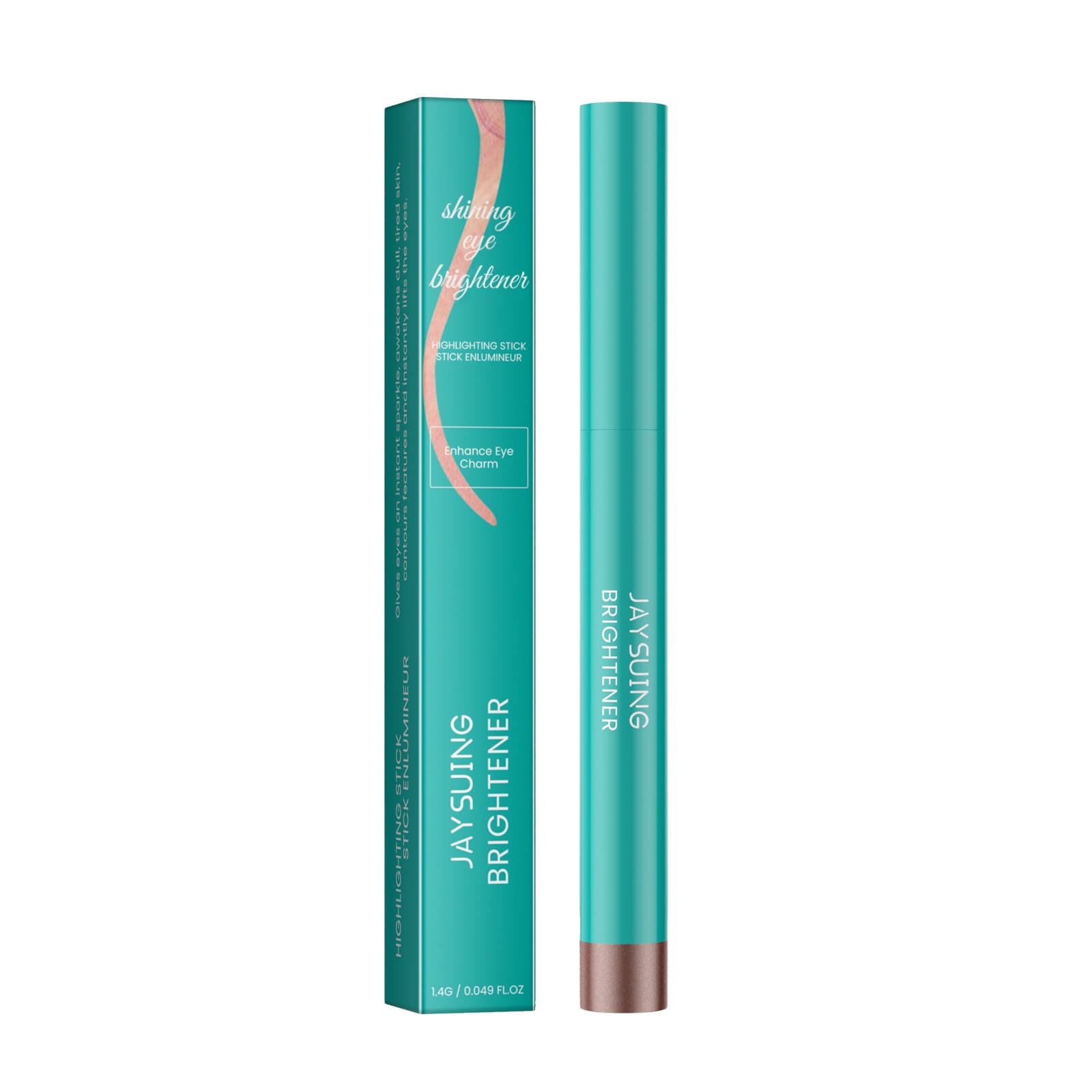 Eyeshadow Stick, 1.4g, Pink for All Skin Types