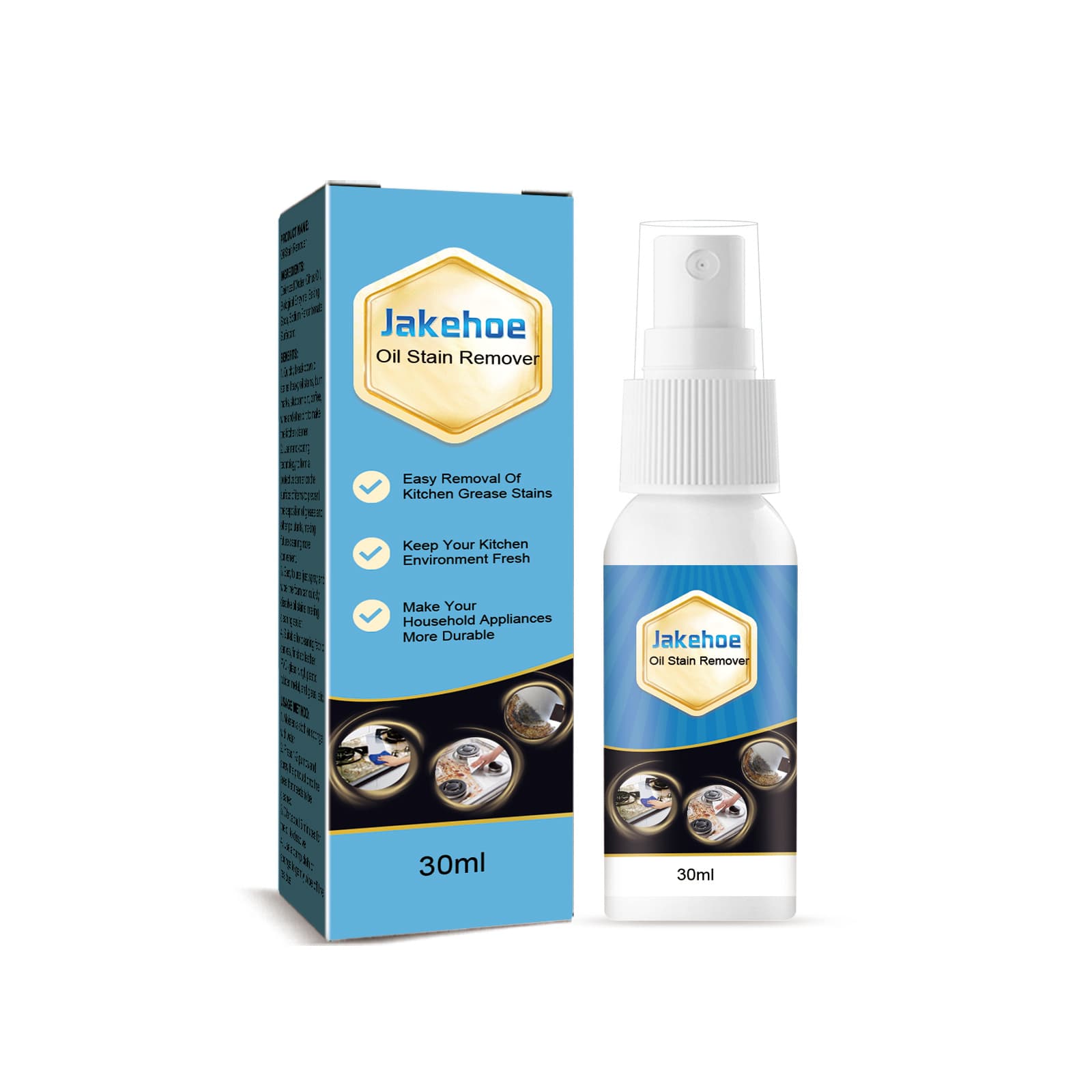 Oil Stain Remover, Kitchen Cleaning, Kitchenware for Home Use