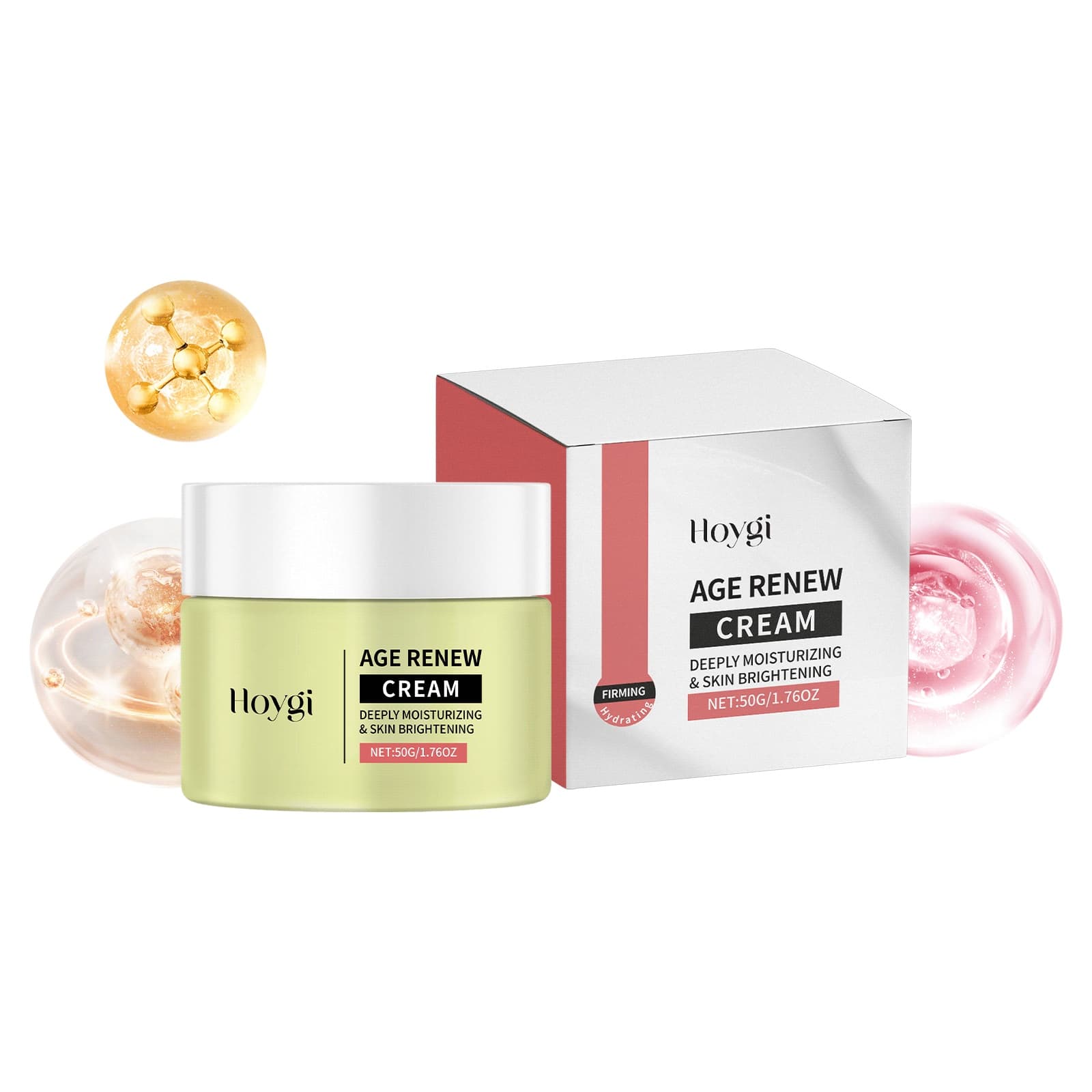 Anti-wrinkle Moisturizing Firming Cream, 50g, Eye Care Product for All Skin Types