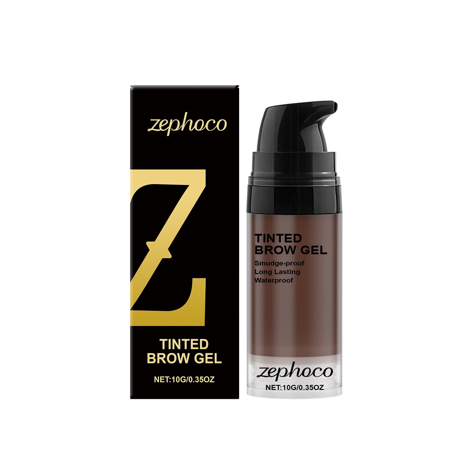 Dark Brown Long-lasting Color, 10g, Eyebrow Cream, Care Cream for Daily Use