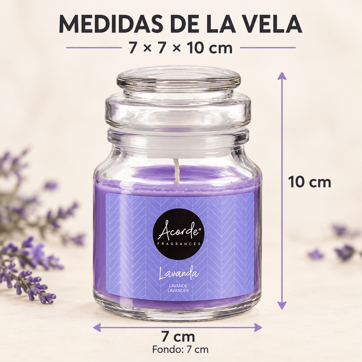 This Candle With Scent To Lavender Is Ideal For Create Spaces Relaxings