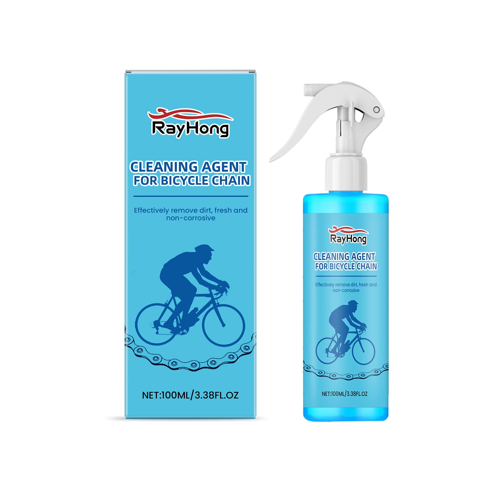 Bicycle Chain Cleaner, 100ml, Bicycle Chain Cleaning, Cleaning Agent for Home Cleaning