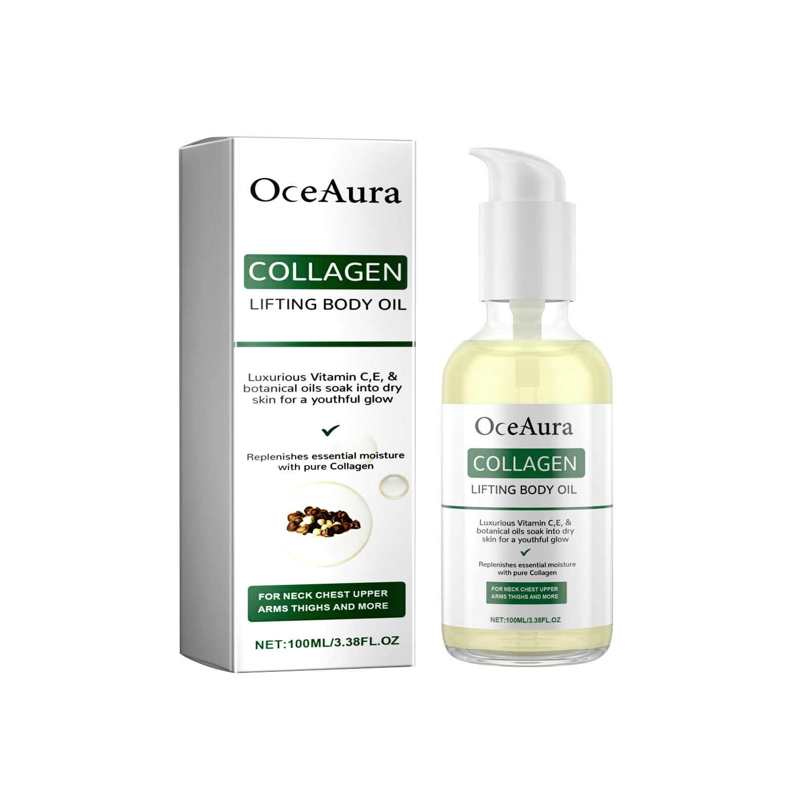 Collagen Body Essential Oil for Home Aromatherapy, 100ml