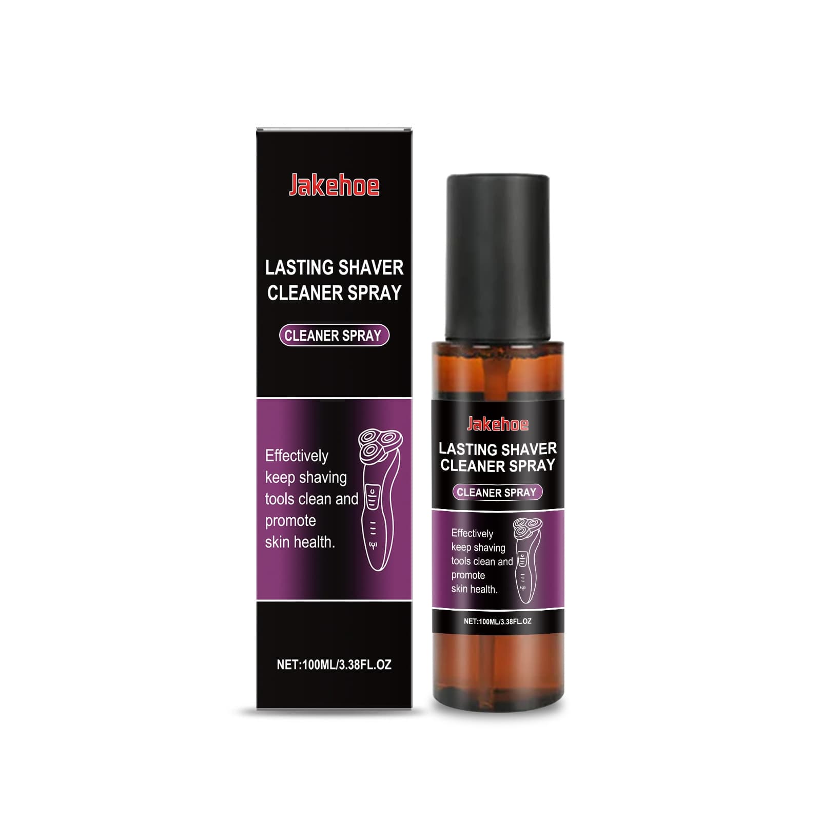 JAKEHOE Razor Cleaning Spray, 100ml, Shaving Cream for Men Grooming