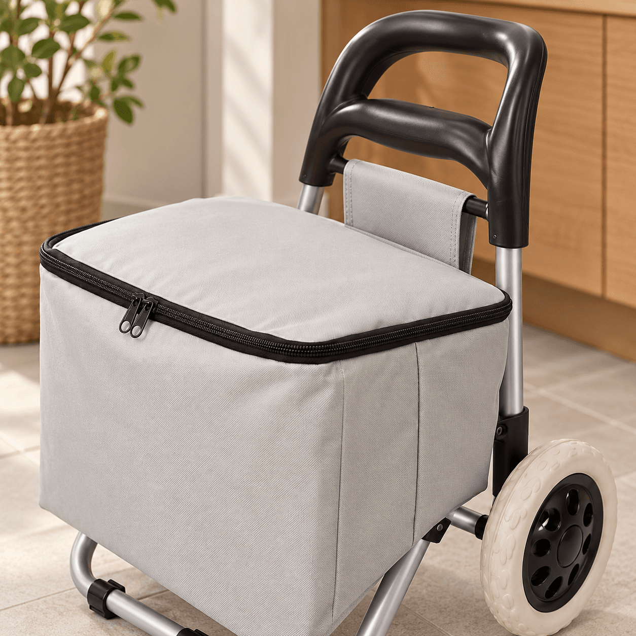 Carro Of Compra Térmico Kinvara With A Capacity Of 32L, Designed For Make Easier Their Compras Manteniendo The Temperature
