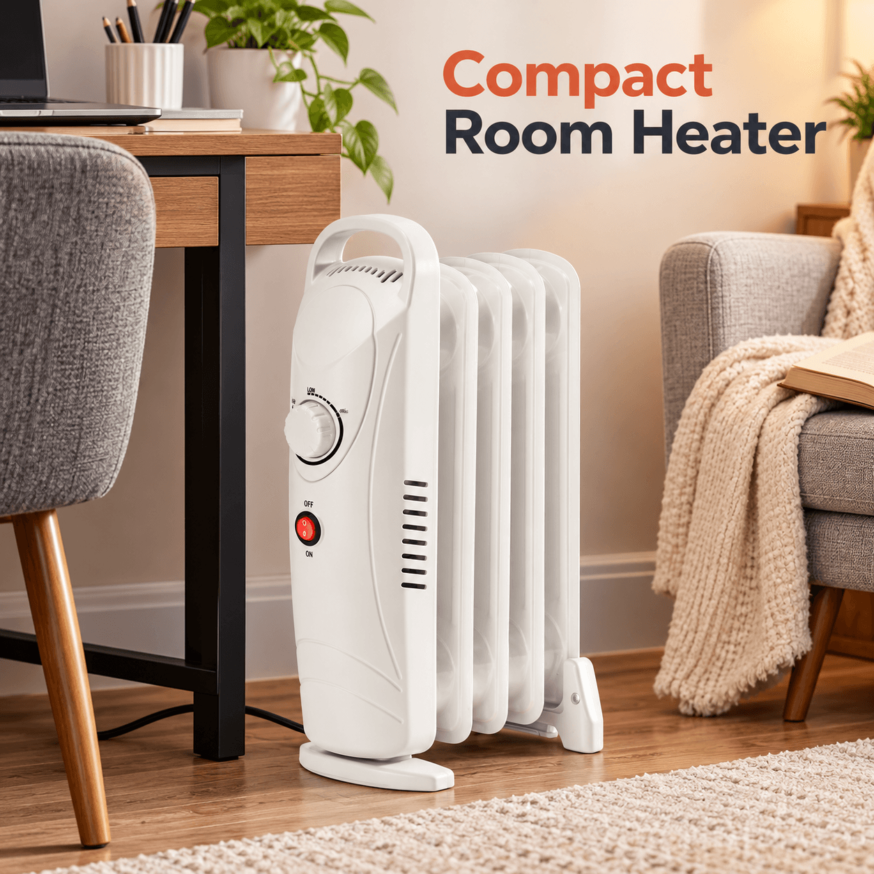 This Radiador Of 5 Elements From The Brand Argon Is A Solution Efficient For The Climatización Of Spaces Small