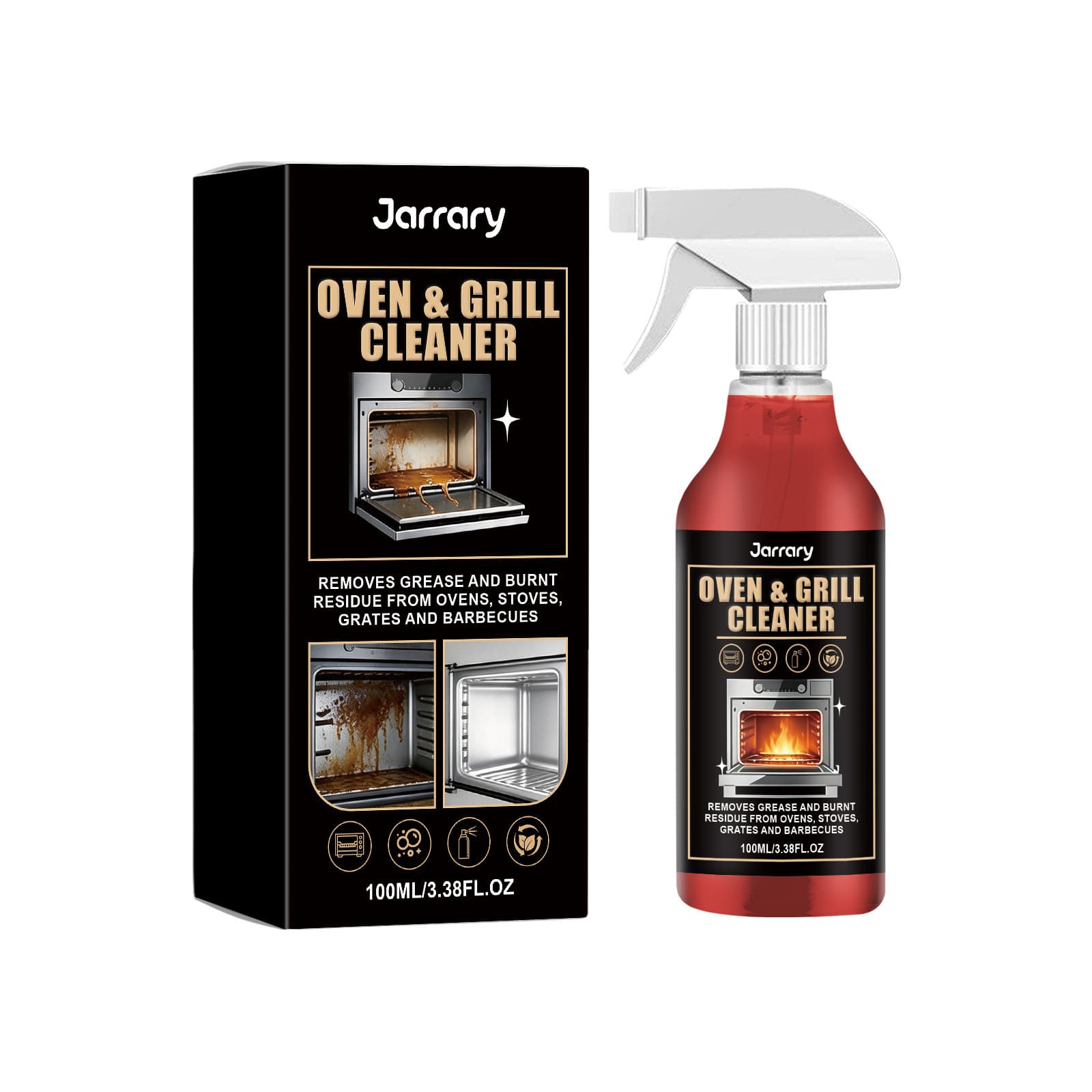 Oven and Grill Cleaning Agent for Home Cleaning, 100ml