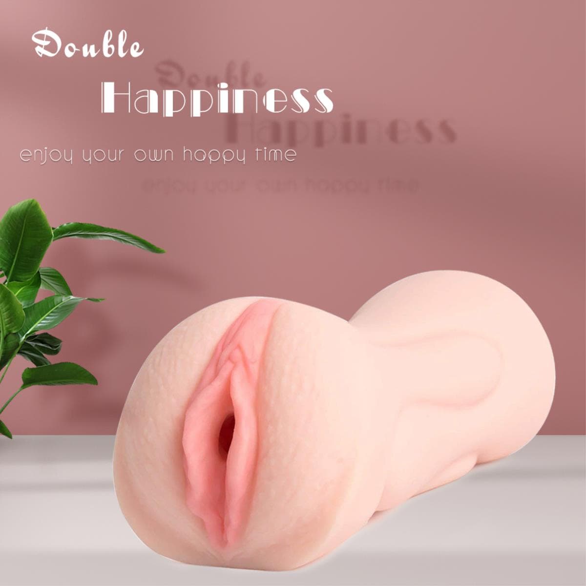 3-in-1 Pocket Cat Male Masturbator, A Sex Toy With Realistic Texture Of Mouth, Vagina, And Tight Anus, Suitable For Male Masturbation (flesh Color)