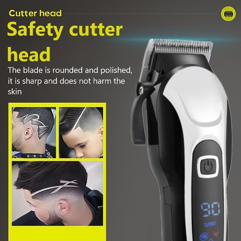 Dog Clippers Low Noise Cordless Pet Shaver Grooming Clipper Thick Hair Trimmer
