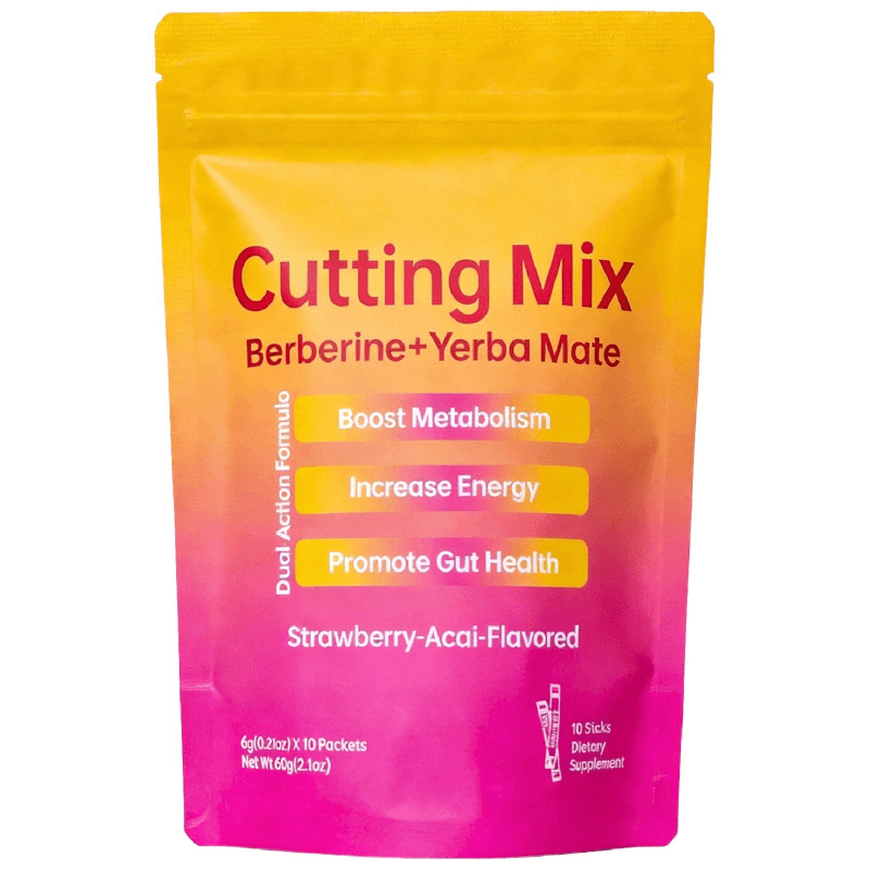 Cutting Drink Mix With Berberine & Yerba Mate, Supports Energy & Daily Balance