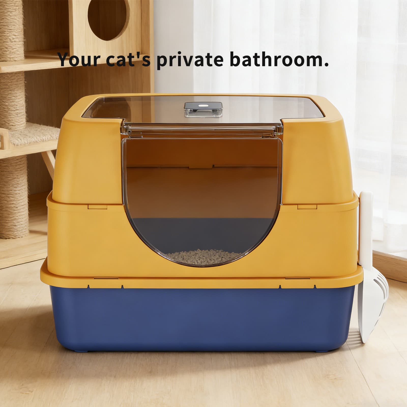 Only Self Pickup---Galaxy Fully Enclosed Cat Litter Box