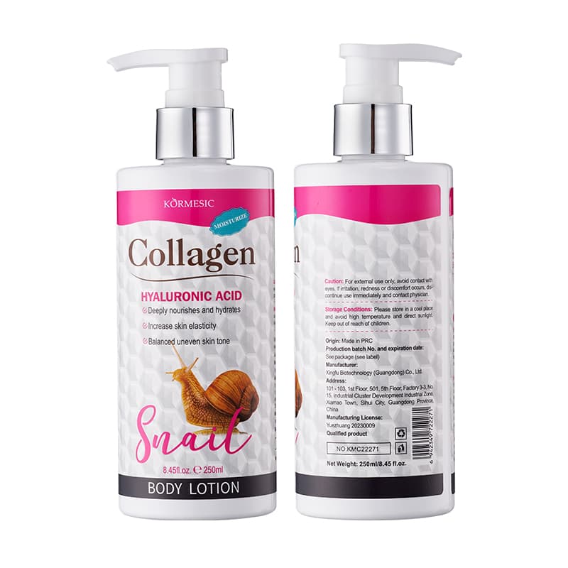 KORMESIC Snail Collagen&Hyaluronic Acid Body Lotion Foreign Version 250ml Special Offer