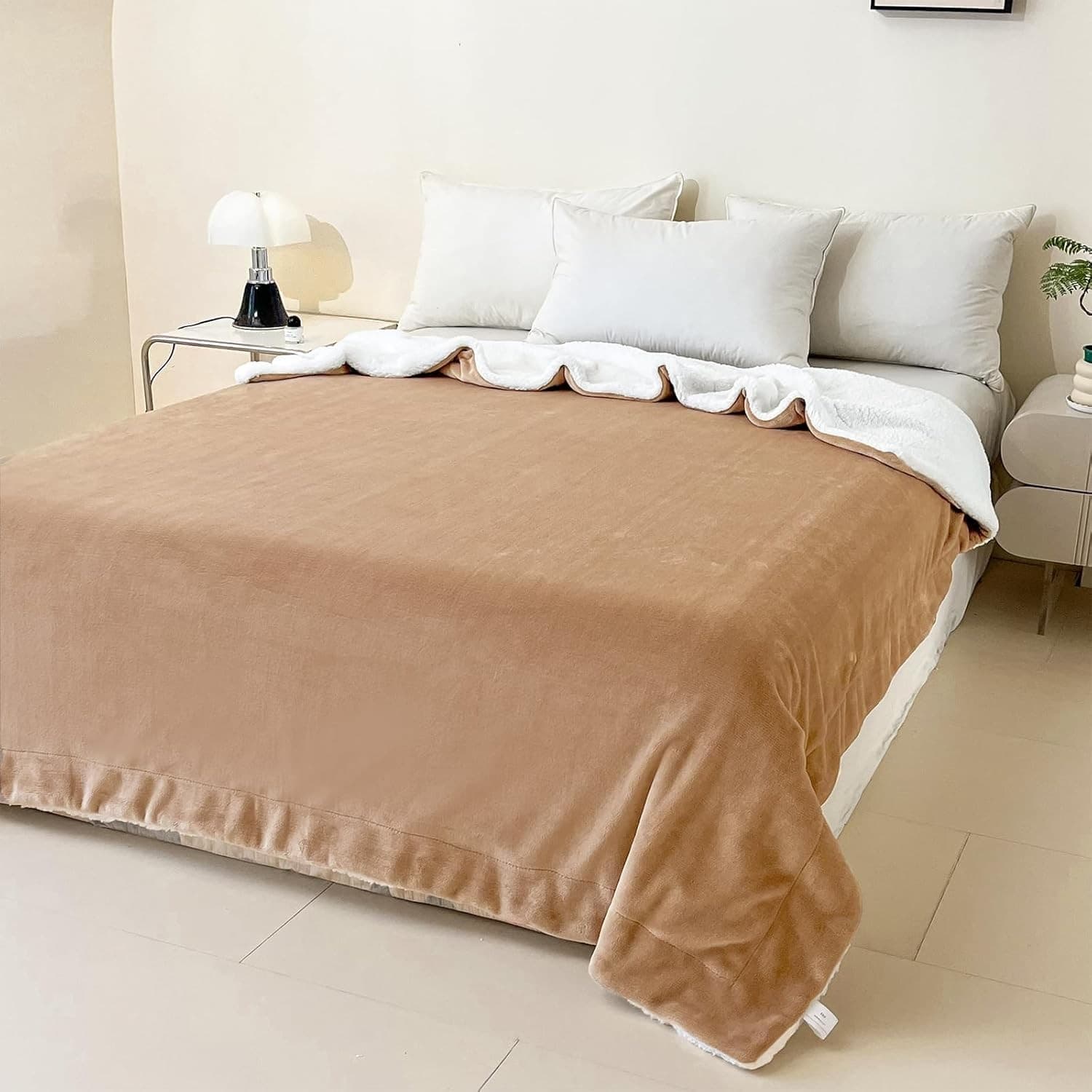 Electric Blanket Heated Throw Over Luxurious Fleece Washable Digital Controller