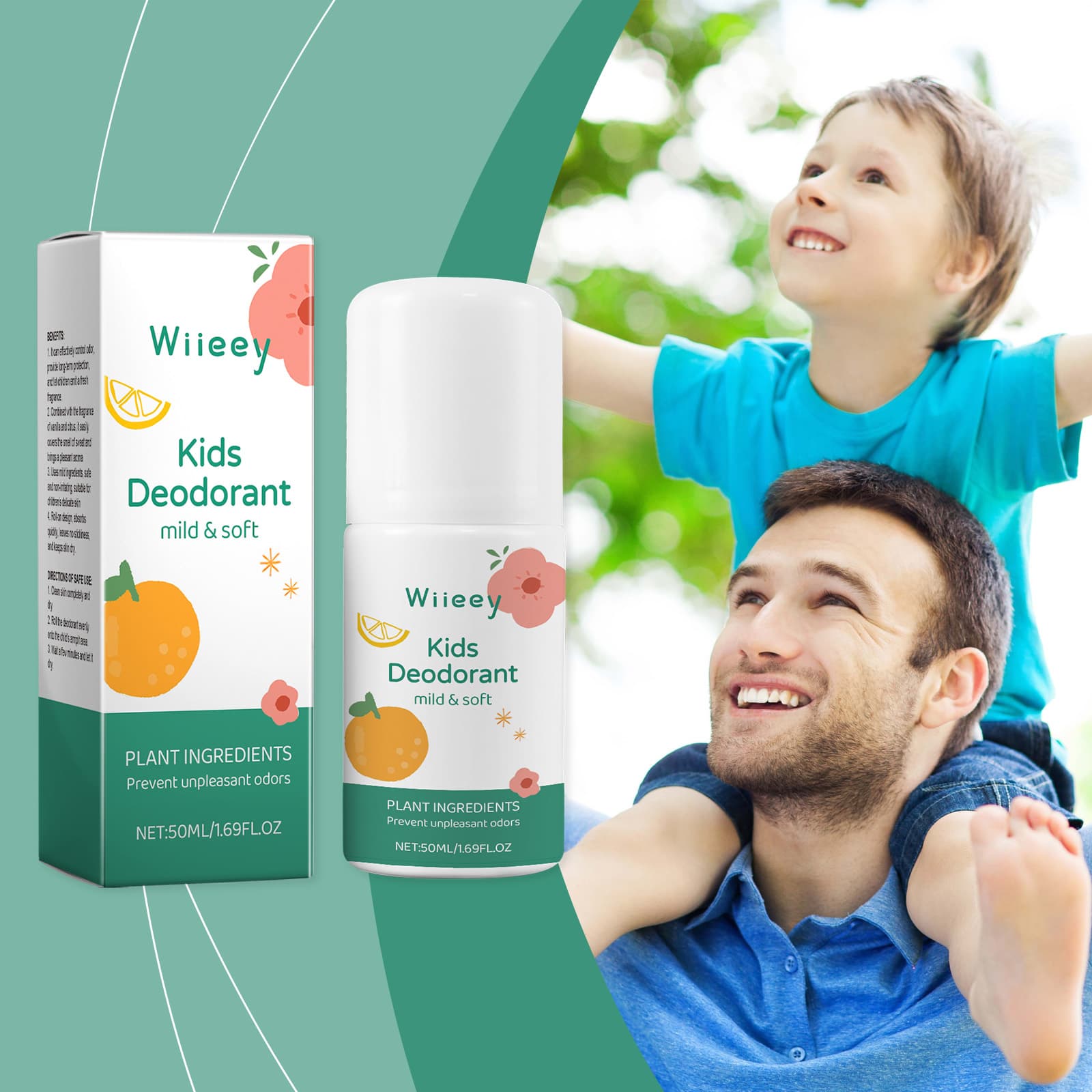 Vanilla Citrus Ball Fragrance 50g-box Children Sweating Ball Armpit Sweating Cleaning Fragrance Gentle And Fresh