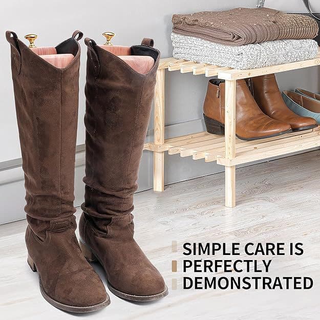 Adjustable Solid Wood Shoe Tree Made Of Cedar Wood