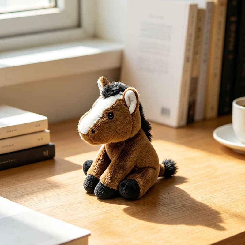 Stuffed Elk And Fox Forest Doll Children's Gift