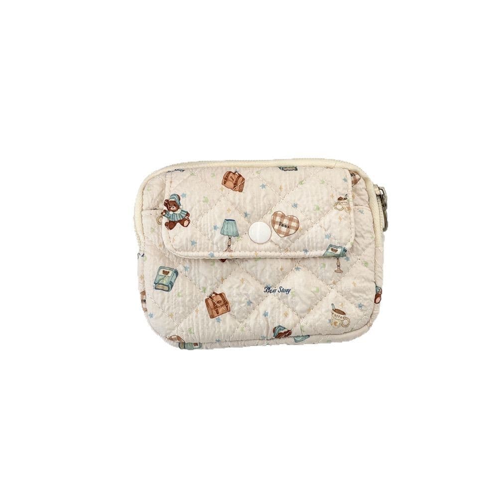 Clamshell Card Holder Multi-function Coin Purse For Women