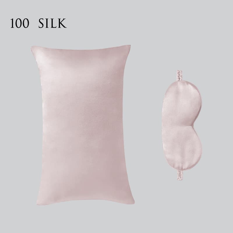 Fully Light-Blocking, Ear-Loop Silk Eye Mask