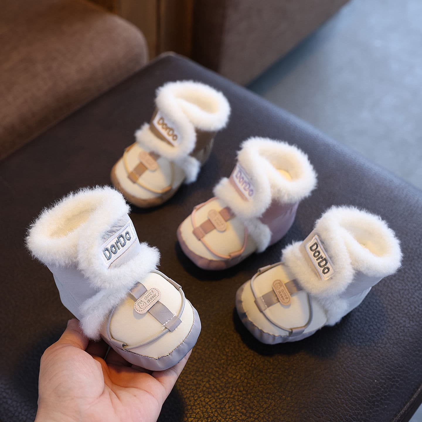 Cross-border Baby Cotton Shoes Pre-walking Shoes, Foot Covers