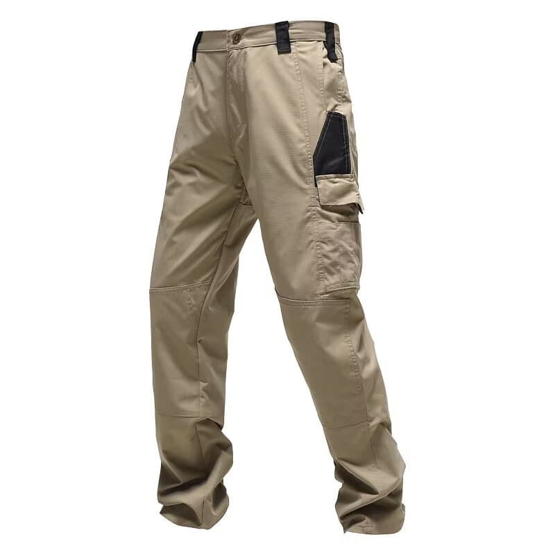 Straight-leg Trousers Multi-pocket Casual Work Pants