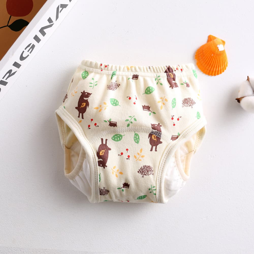 New Korean-style Gusseted Baby Gauze Diapers