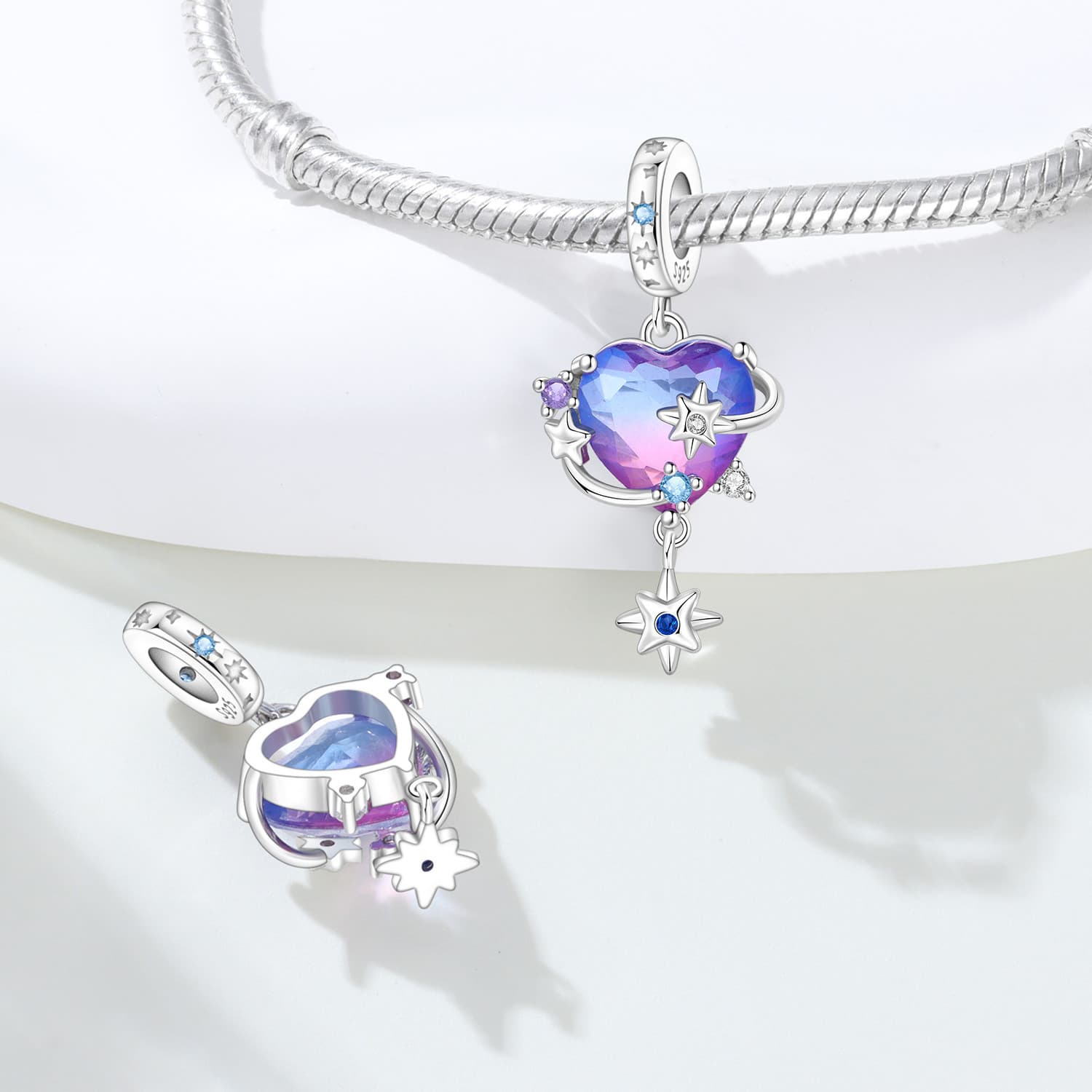 Dreamy Starry Sky DIY Bracelet With Beaded Pendant