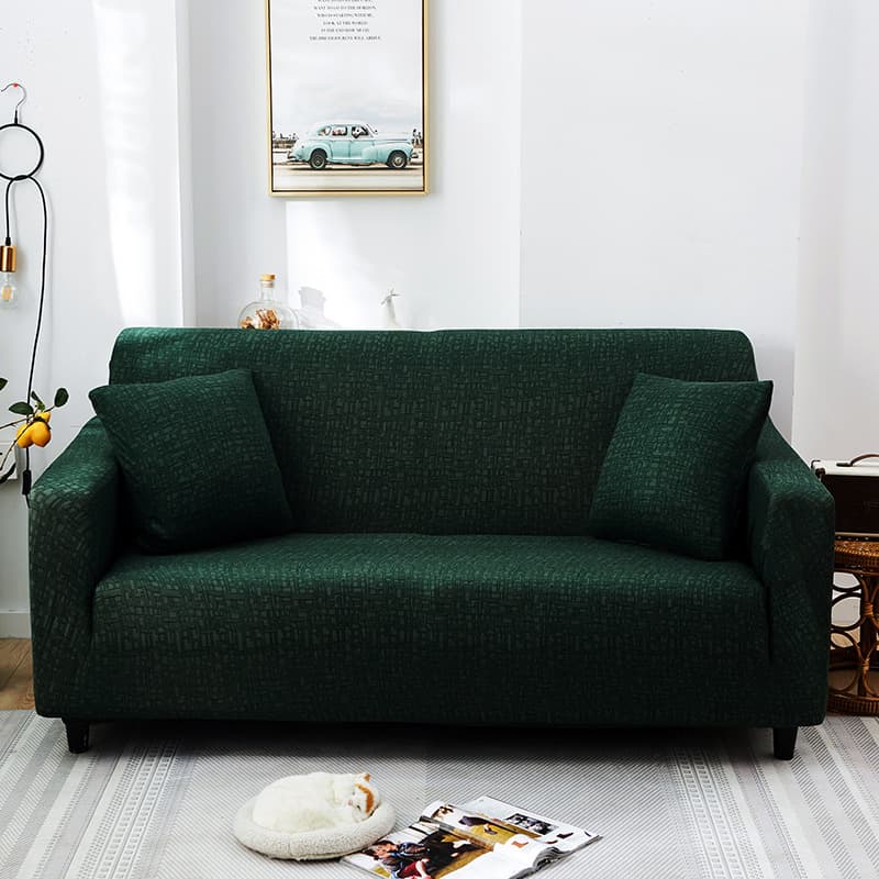All-in-One Stretchable Non-Slip Sofa Cover - Universal Fit Elastic Slipcover for Living Room Couch