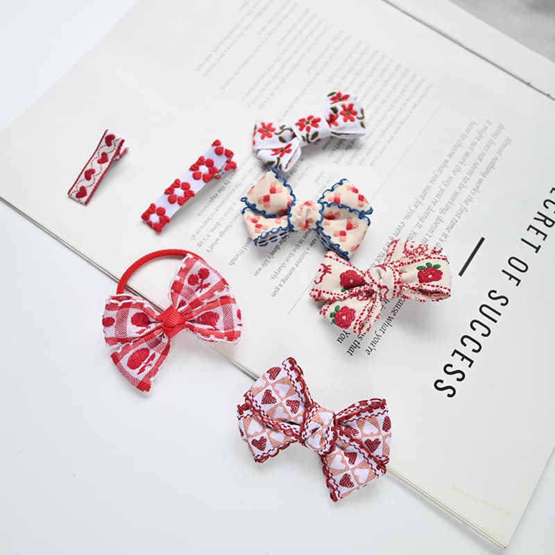 Red Ethnic-style Jacquard Ribbon