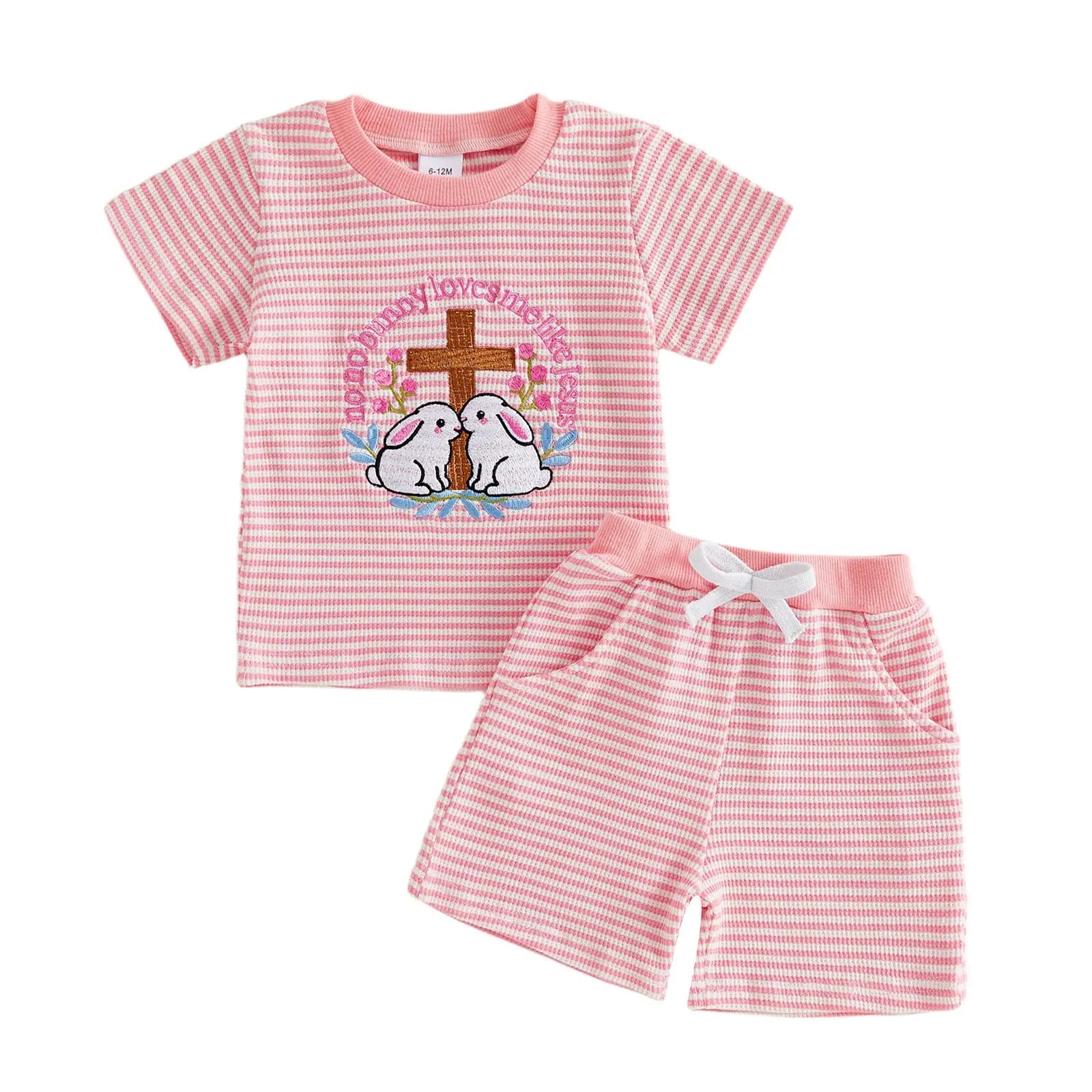 Short-sleeve Set For Summer Boys And Girls