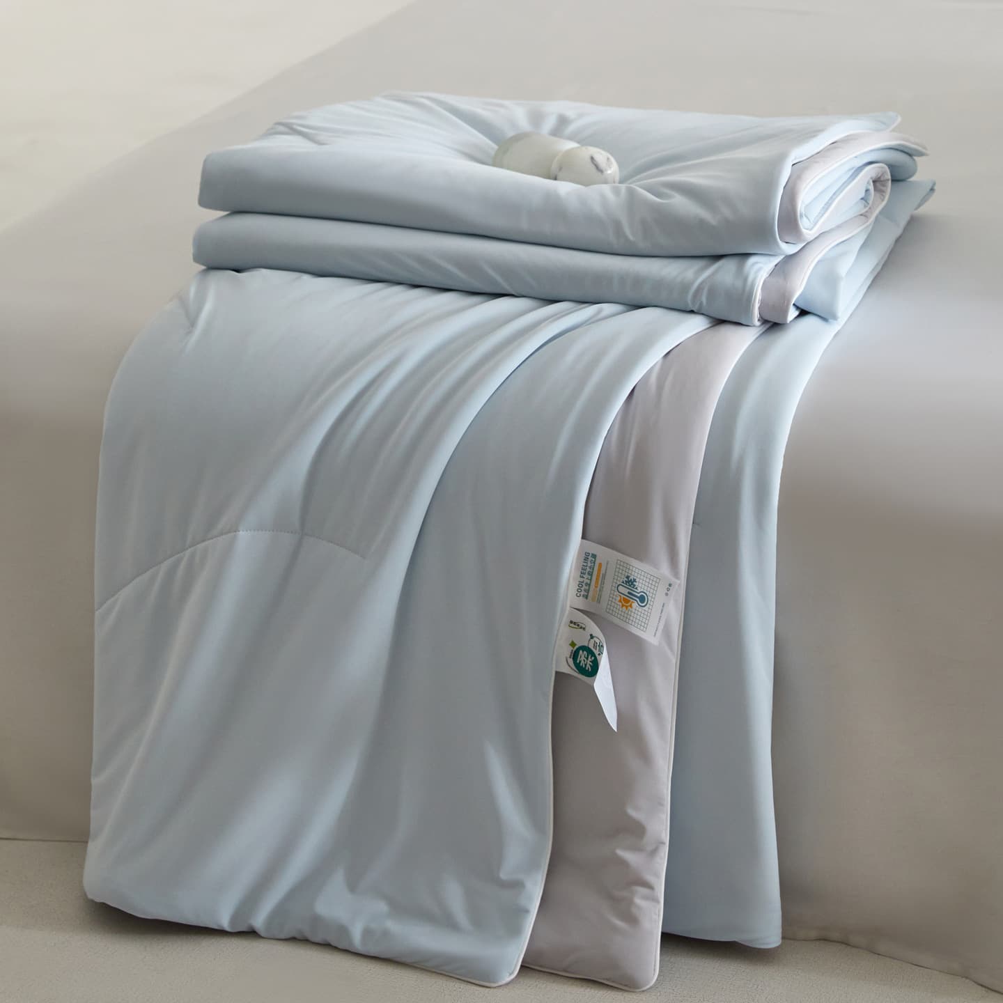 Class A Ultra-soft Soybean Fiber Summer Quilt Nylon-spandex Cool-touch Silk Summer Cooling Quilt