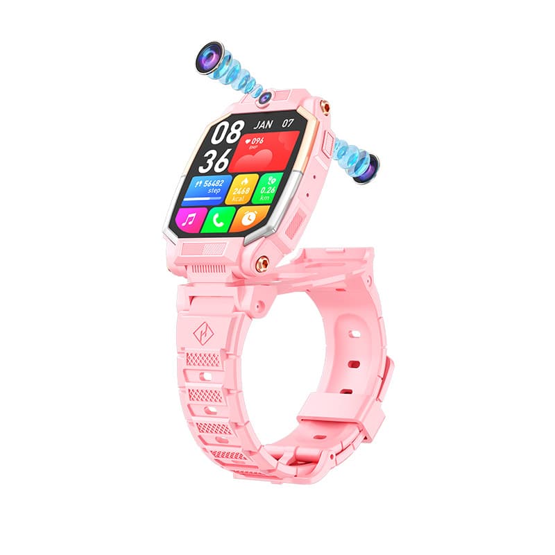 Kids Phone Watch With Rotating Dual Cameras And HD Video Calling Smartwatch