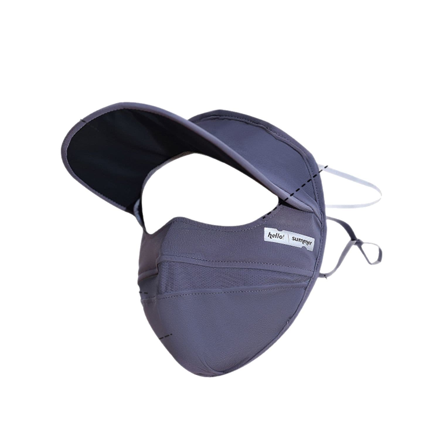 Full-face Brimmed Sun And Dust-proof Maskface Cover