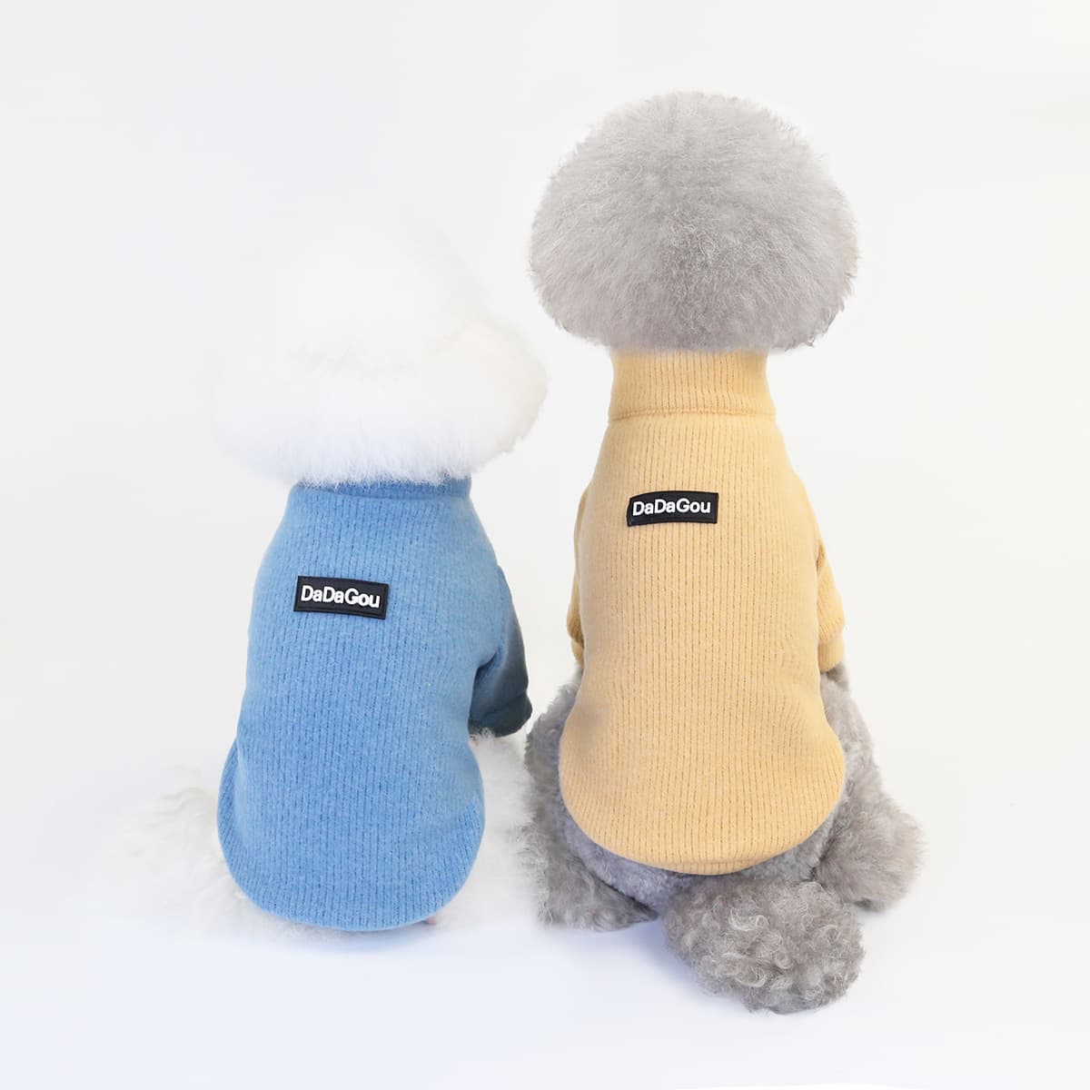 Pet Clothing Dog Zip-up Sweater