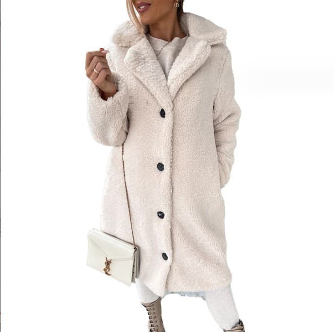 Women's Casual Long-sleeve Lapel Jacket