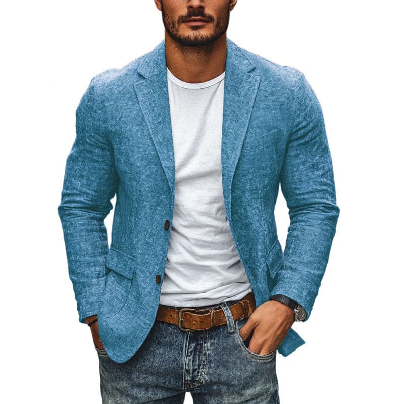 Men's Casual Suit Digital Print Jacket