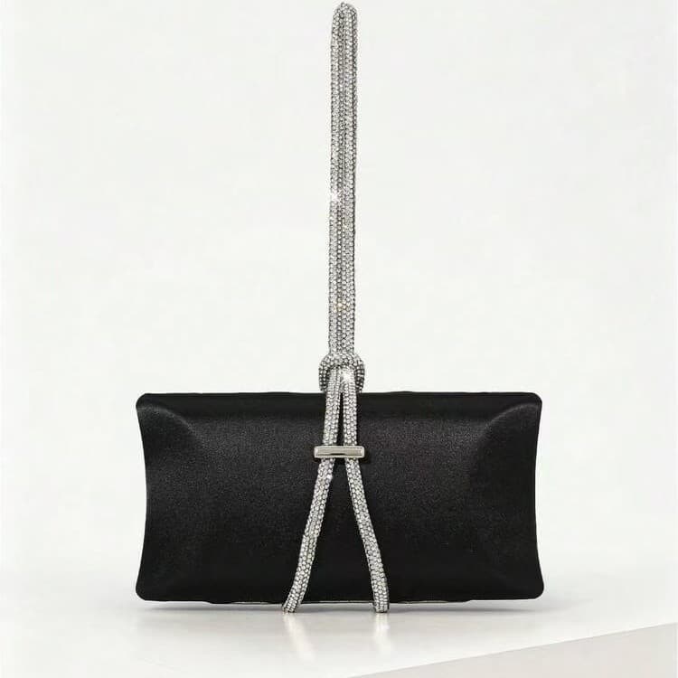 Womens Evening Bag Rhinestone Handbag Tote Bag