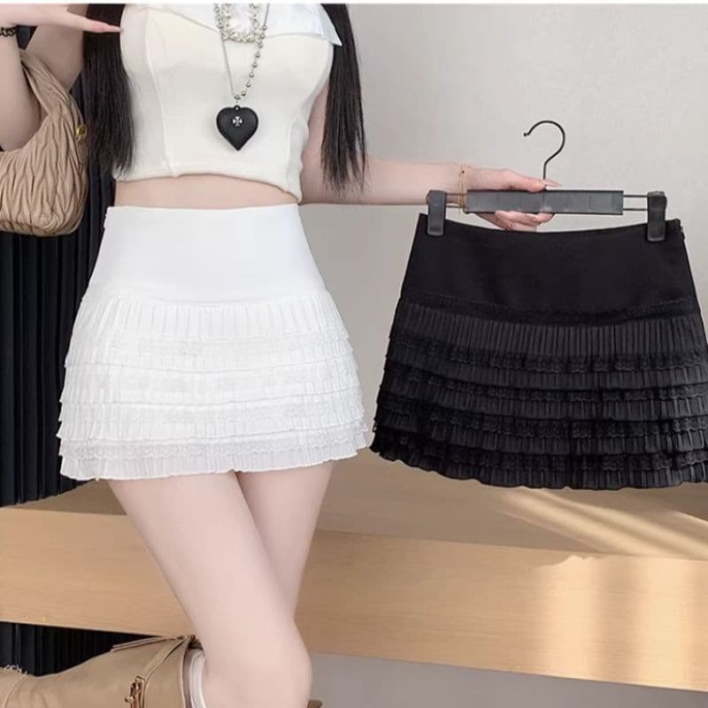 High-Waist Plus-Size Elastic Anti-Exposure Bodycon Skirt