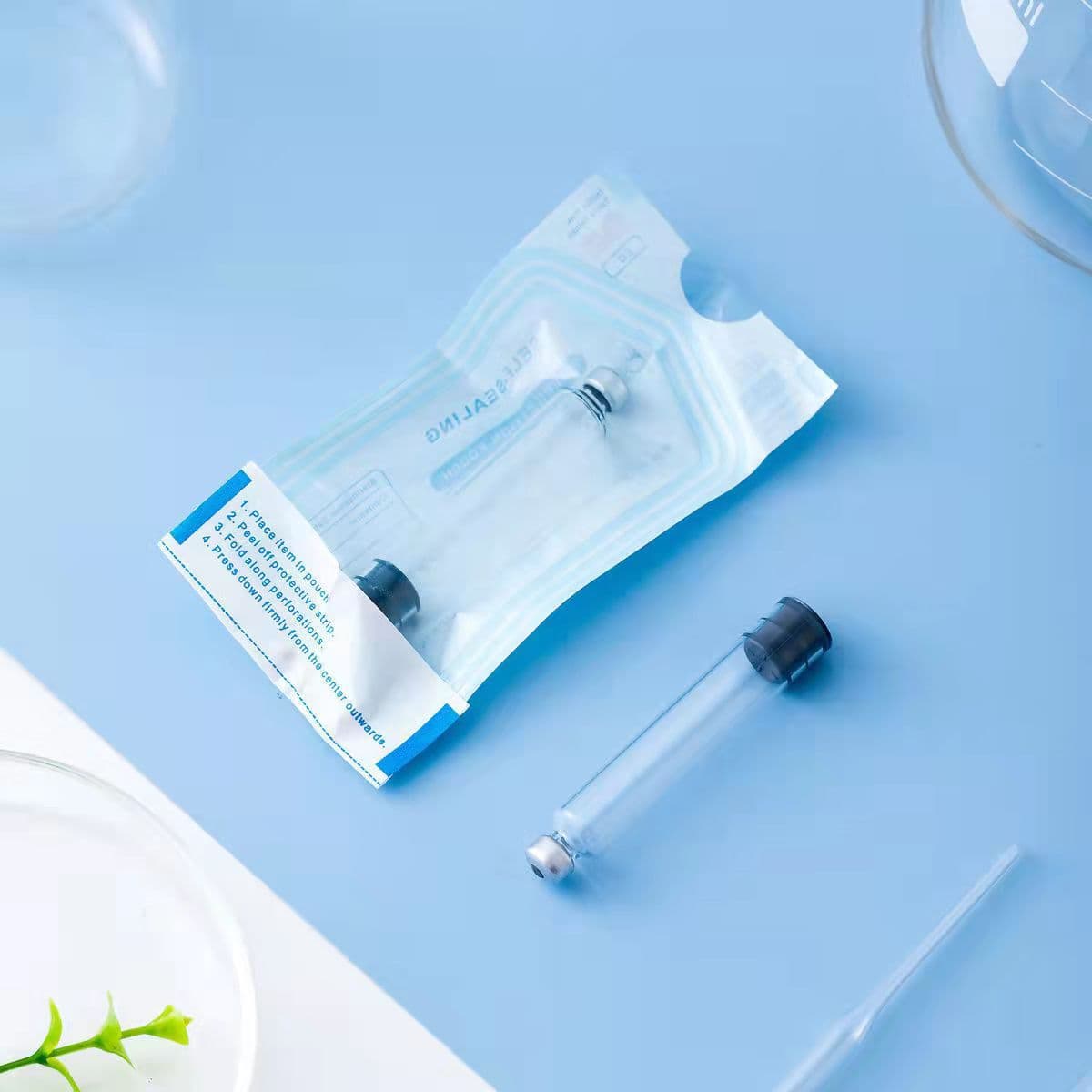 Single Use Pre Dispensed Vials For Water Glow Injections