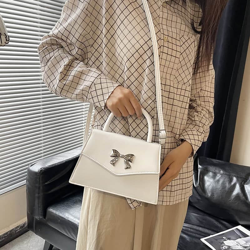 Womens Small Square Handbag Shoulder And Crossbody Style