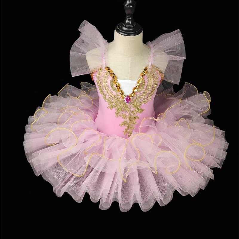 Children's Ballet Dance Dress Little Swan