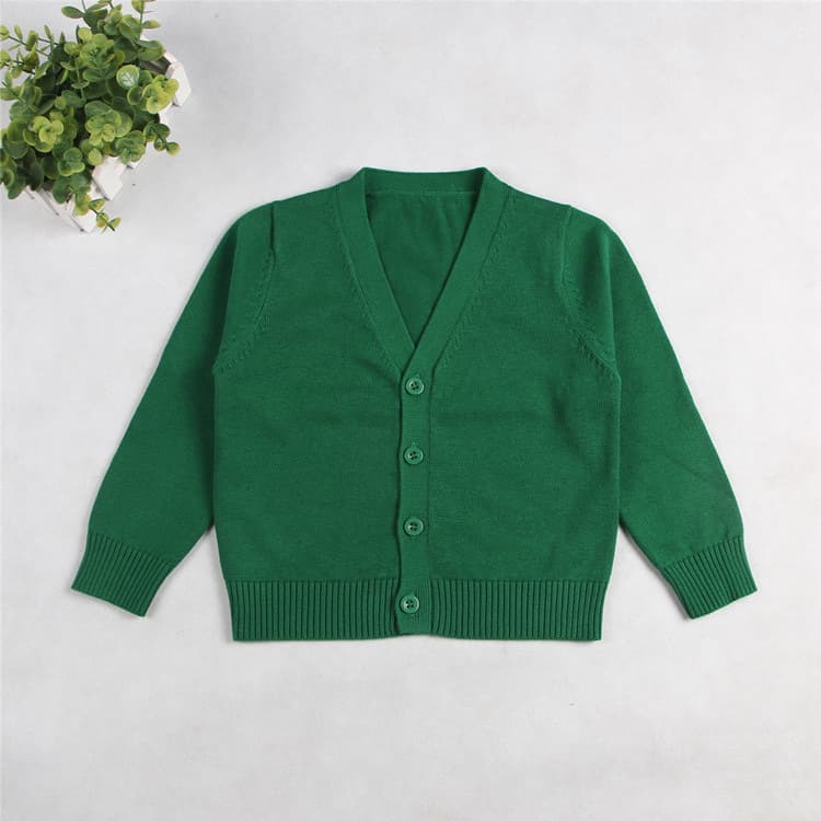 Children's V-neck Cardigan Sweater Small Jacket