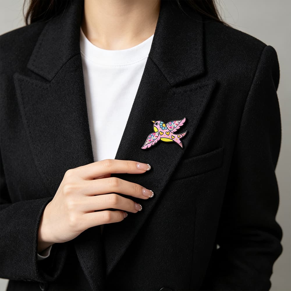 New Cute Animal And Bird Brooch