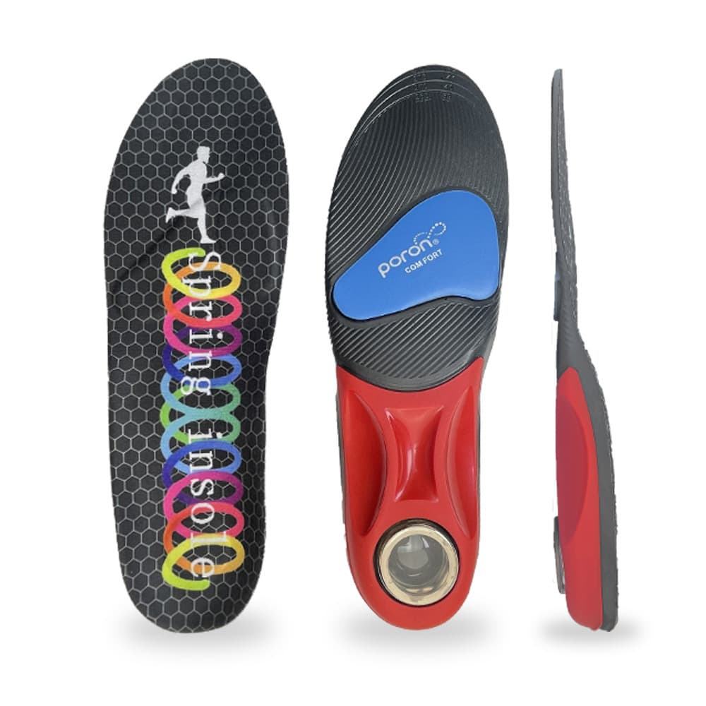 Brand-new Genuine PU Material Insoles With Rebound Cushioning And Arch Support