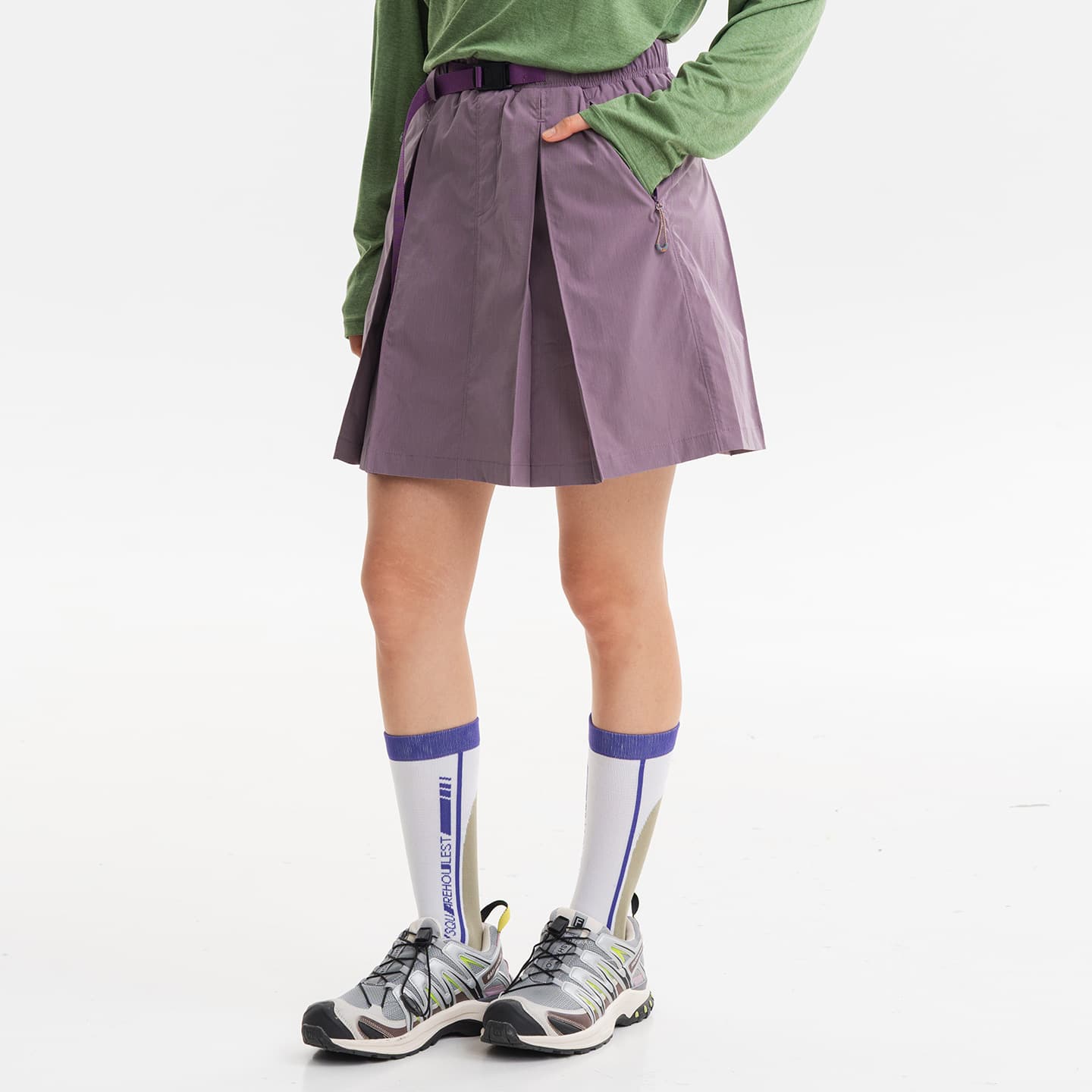 Outdoor Utility Anti-exposure Ultra-short Pleated Skirt