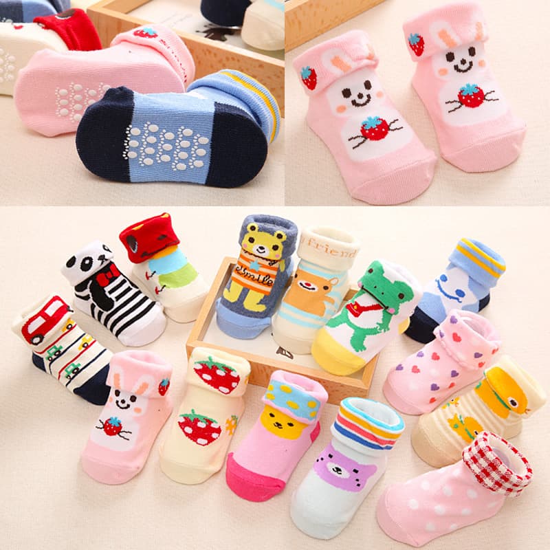 New Cotton Dot-glue Socks