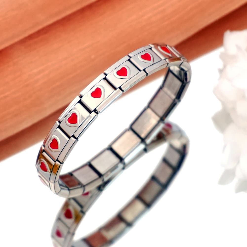 Stainless Steel Heart Bracelet For Women