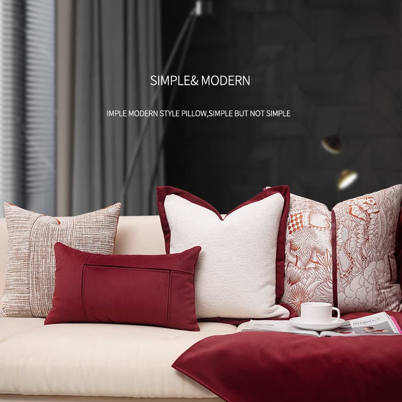 French-style Light-luxury Throw Pillow For The Bedroom And Study