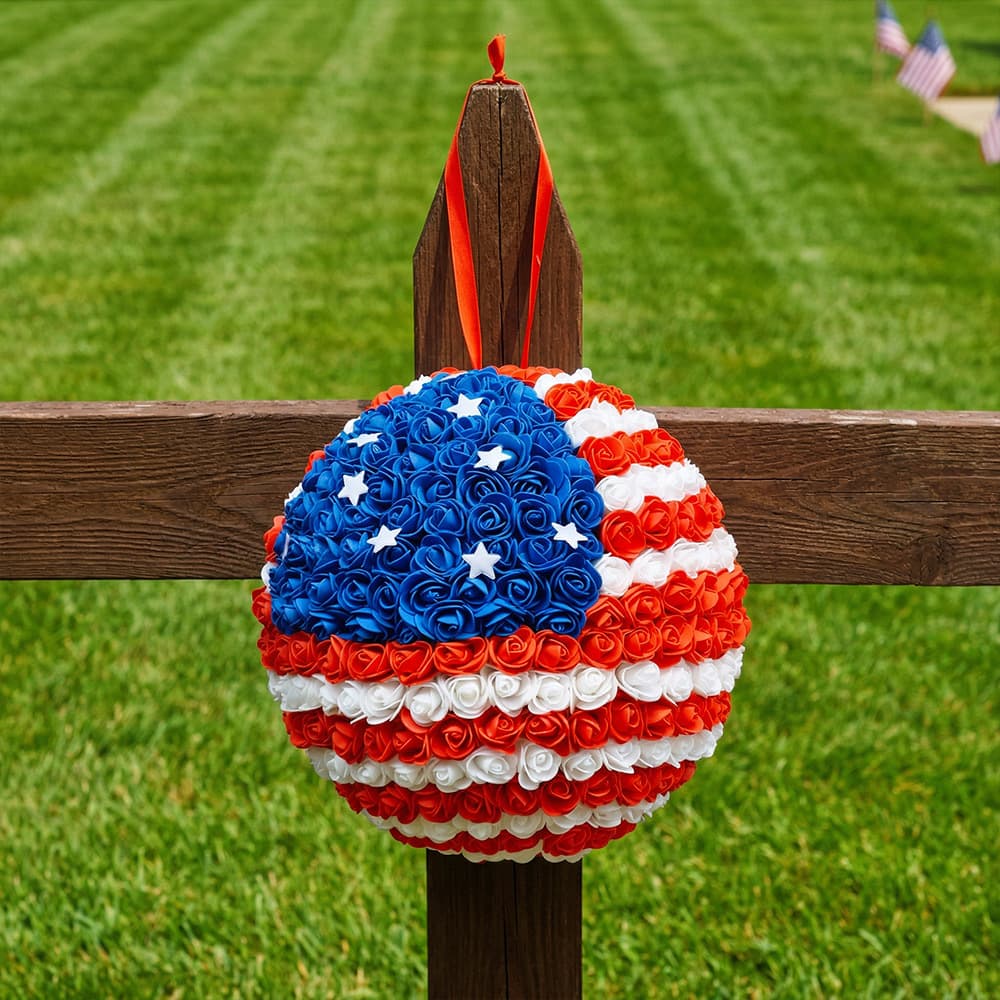Holiday Party Decorations American Independence Day Wreath Ornaments