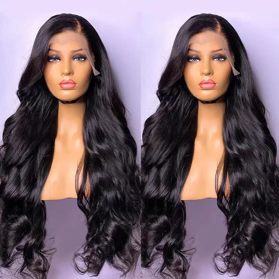 Womens Long Curly Wig With A Lace Front Cap